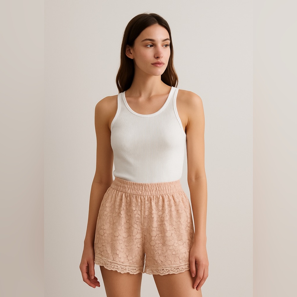 Talula Pink Textured Skirt